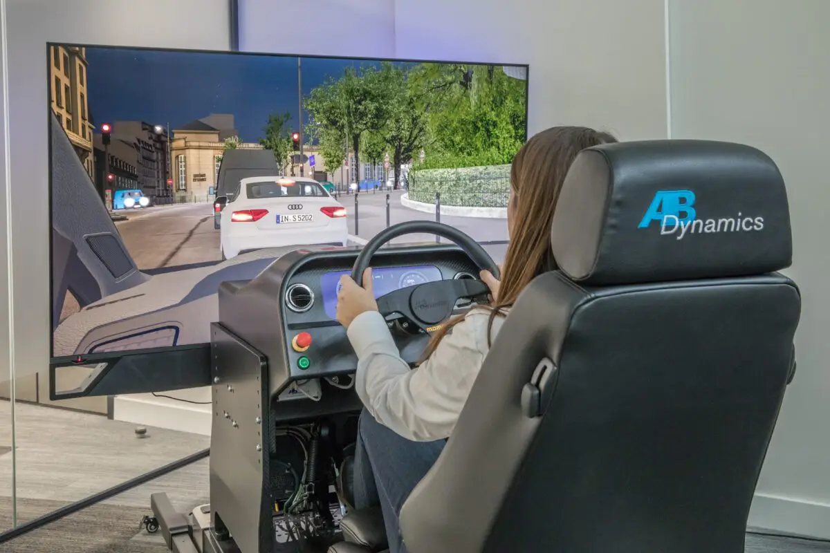 AB Dynamics launches new, class-leading static driving simulator